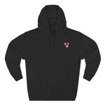 Colorful Floral Three-Panel Fleece Hoodie for Spring Vibes