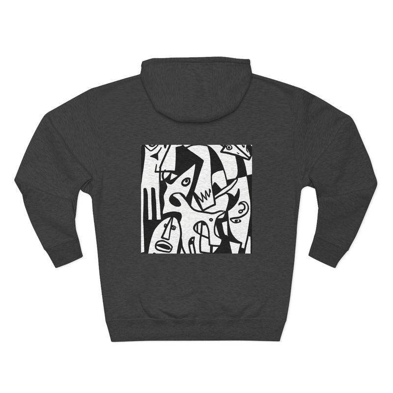 Unisex Voices Abstract Premium Pullover Hoodie
