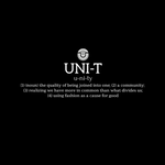 UNI-T Definition Unisex Tee Cotton
