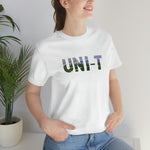 UNI-T Grand Teton Name Overlay Unisex Jersey Short Sleeve Tee